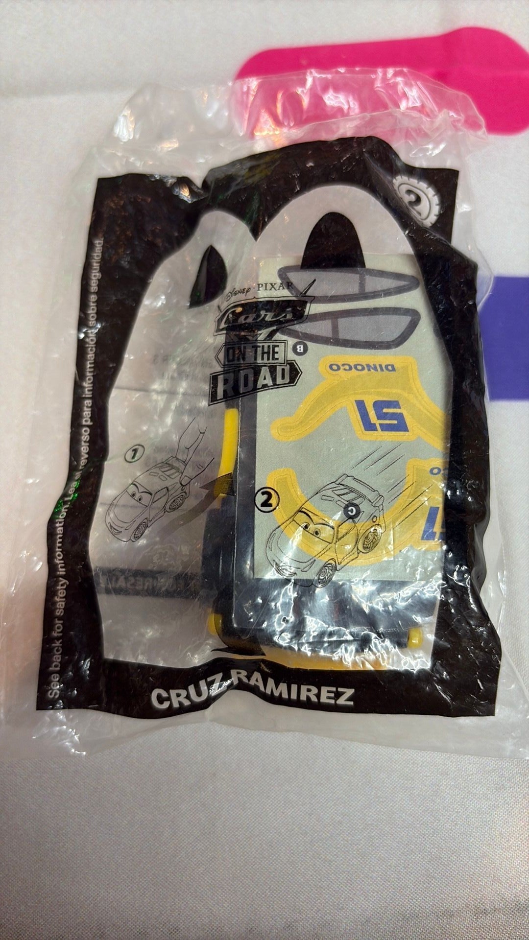 McDonald's Happy Meal Toy Cars on the Road #2 Cruz Ramirez (New Sealed 2022)