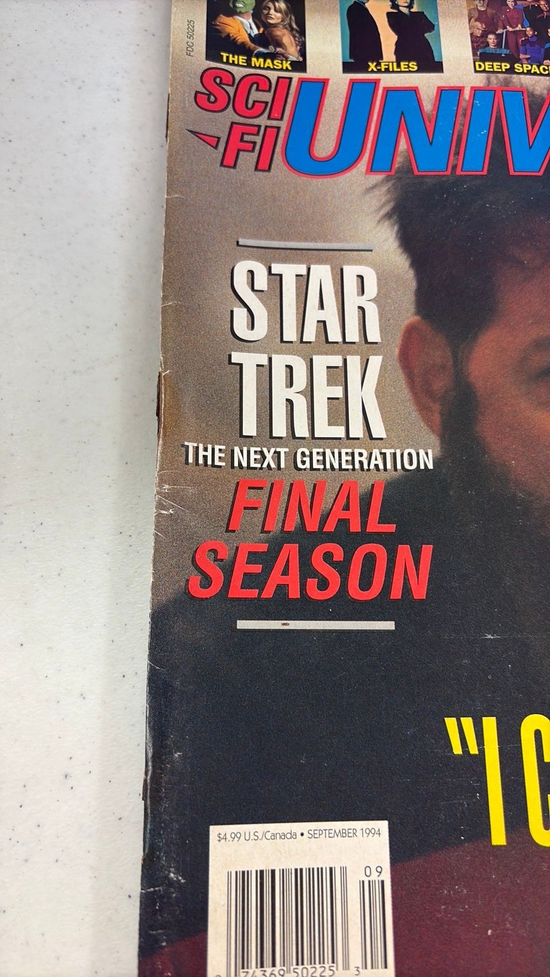 4B - SCI-FI UNIVERSE Magazine Sept. 1994 - STAR TREK THE NEXT GENERATION FINAL SEASON