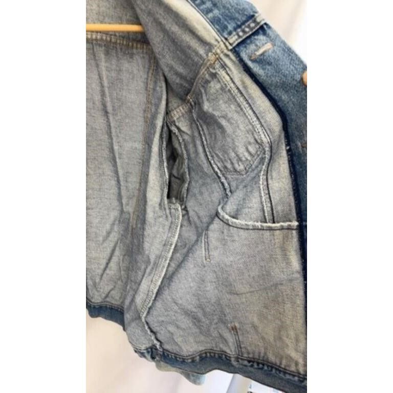 1980s Sierra Ridge denim trucker jacket XLT
