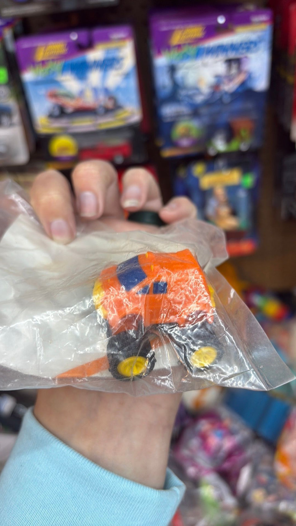 McDonald's Mighty Mini 4x4 Cargo Climber Van Happy Meal Toy 1990