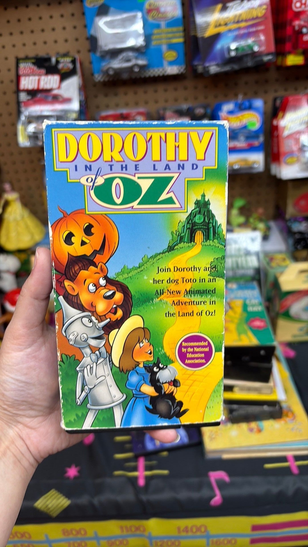 1981 DOROTHY IN THE LAND OF OZ VHS Video Tape 1981 Children's Animated