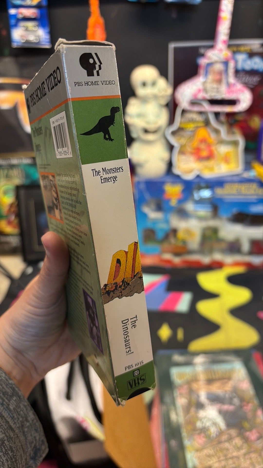 PBS Home Video VHS Tape The Dinosaurs, The Monsters Emerge 1993, 60 Minutes