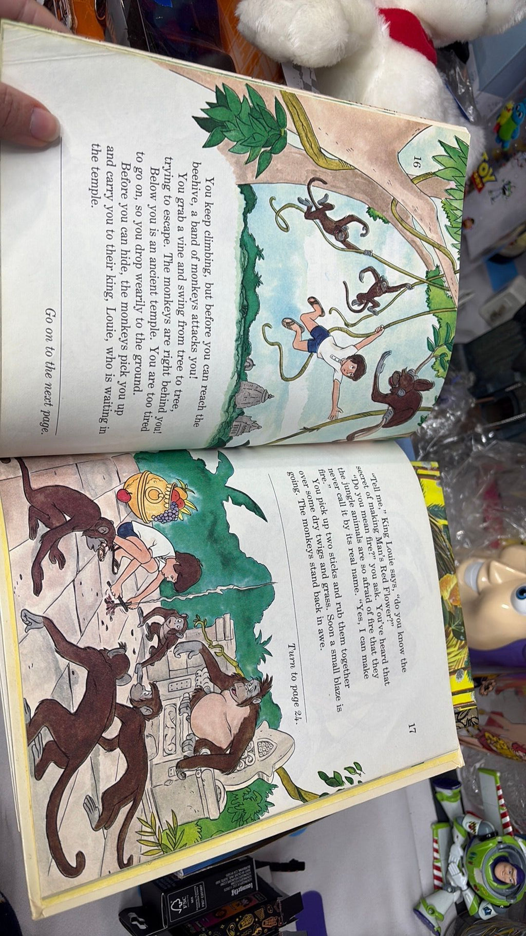 4B - Walt Disney Choose Your Own Adventure Jungle Book Adventure, Bantam Books 1986