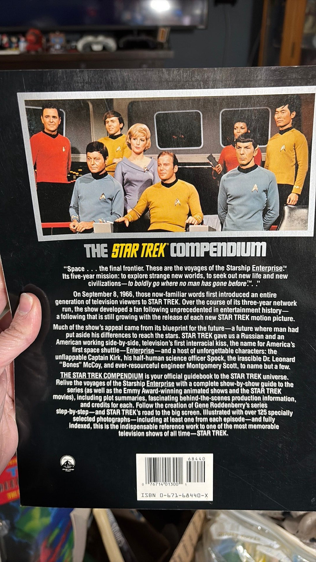 The Star Trek Compendium by Allan Asherman (1989, Trade Paperback)