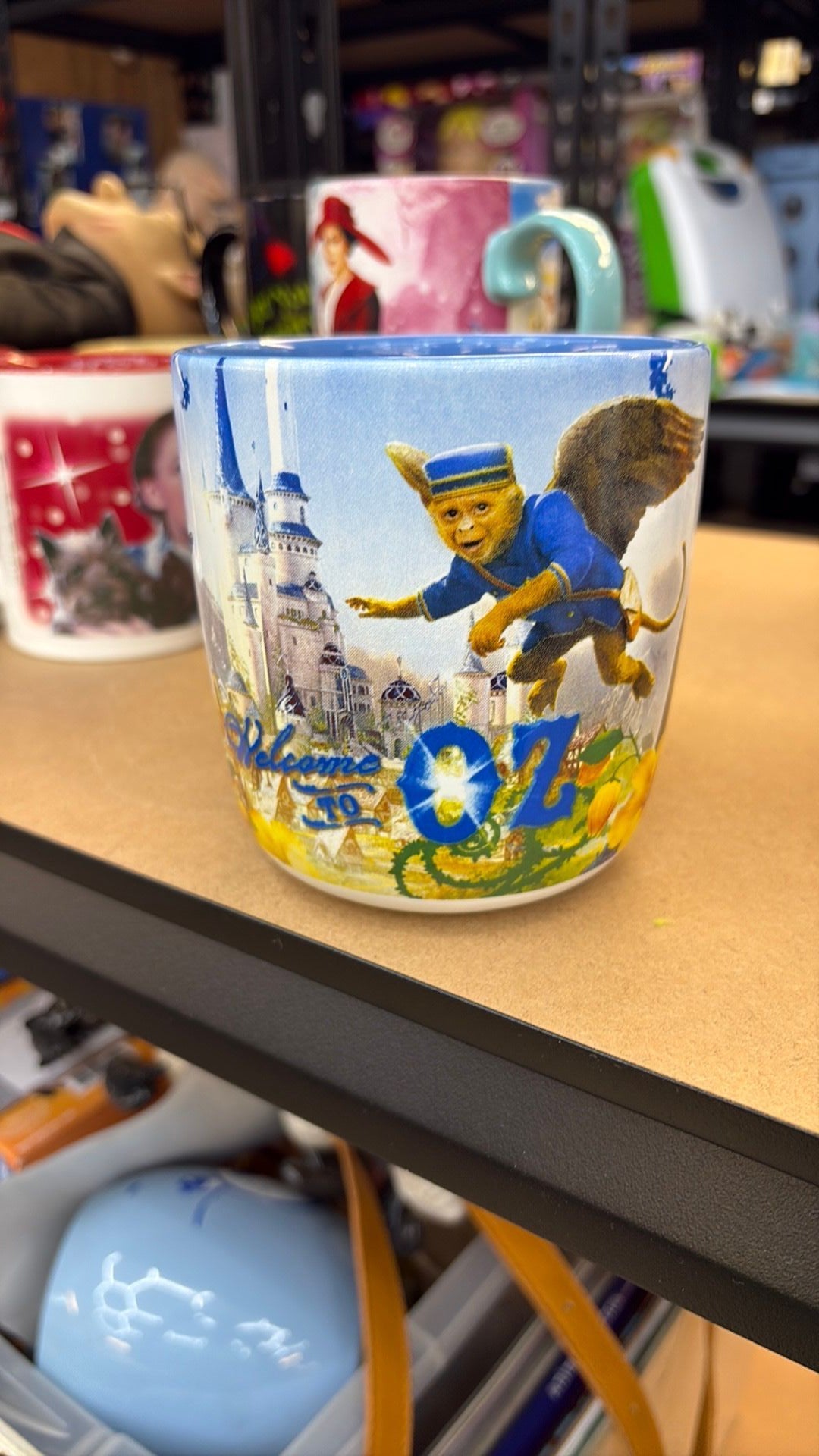 10B- Disney Store Wizard of Oz the Great and Powerful James Franco Mug Ceramic