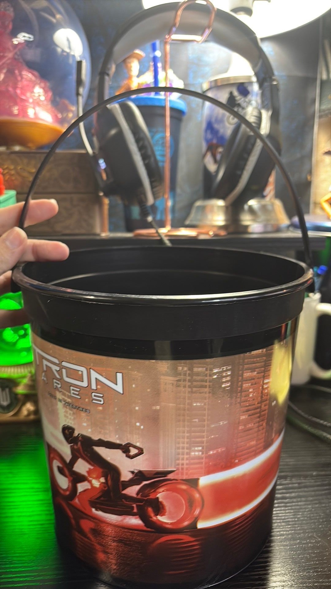 6A - Disney Tron Ares 2025 Movie Theater Exclusive 170 Oz. Popcorn Tub - NEW