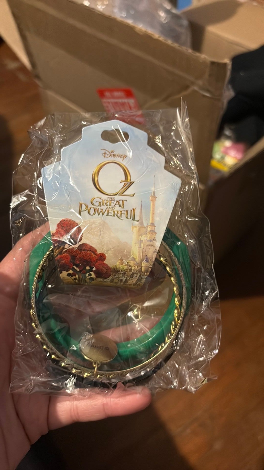 10B- Disney Bracelet Oz The Great and Powerful Womens Bangles Girls 4 Layers Charm