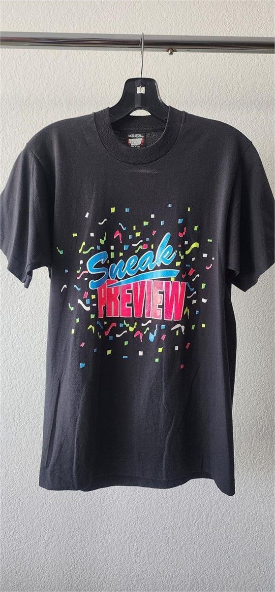 Sneak Preview Screen-Stars USA single-stitch - Size Medium