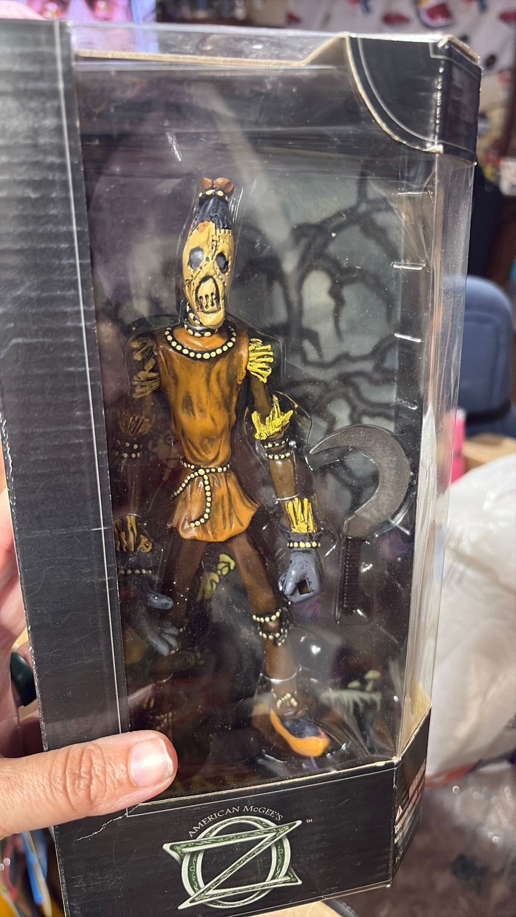 10B- 2002 SEALED NEW American McGee's Oz STRAW GOLEM 8" Action Figure