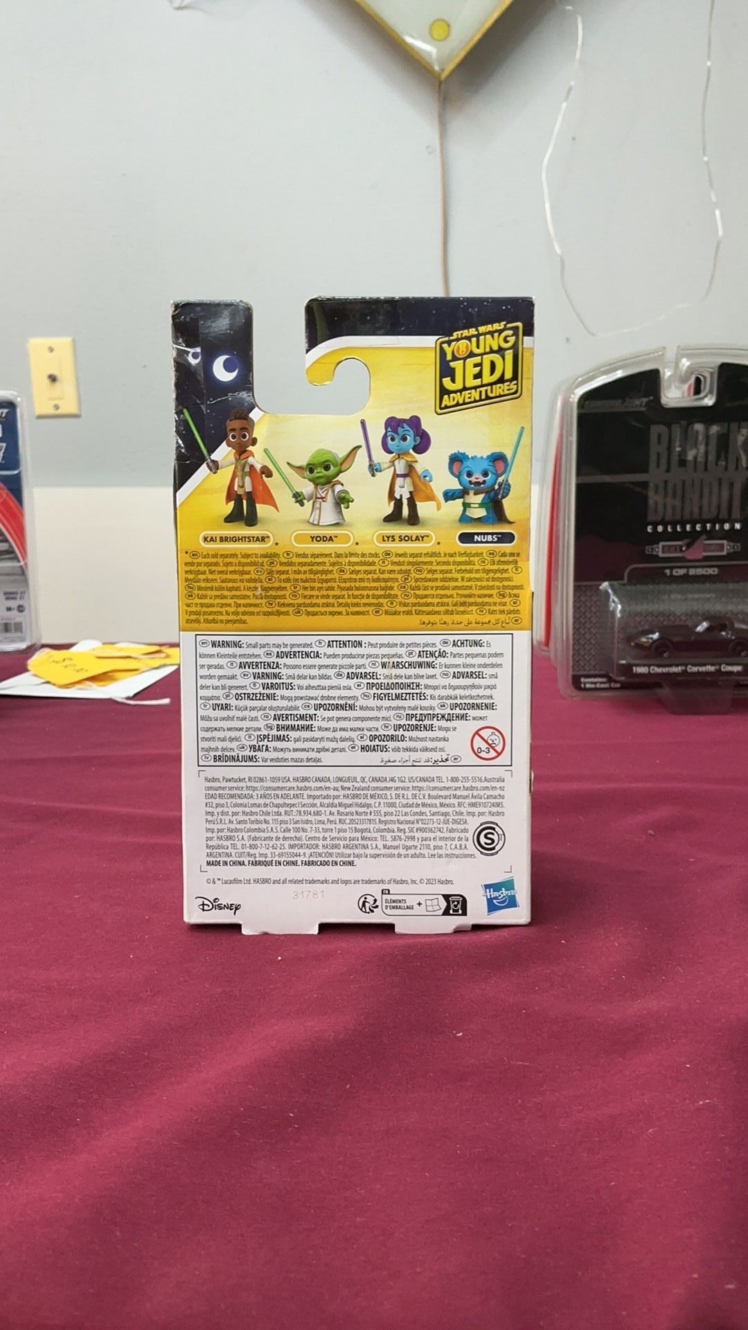 12B- Star Wars Collectible Child Action Figures  Plastic Multicolor  1.70 X 4.00 X 7.00 Inches  0.2 Lb