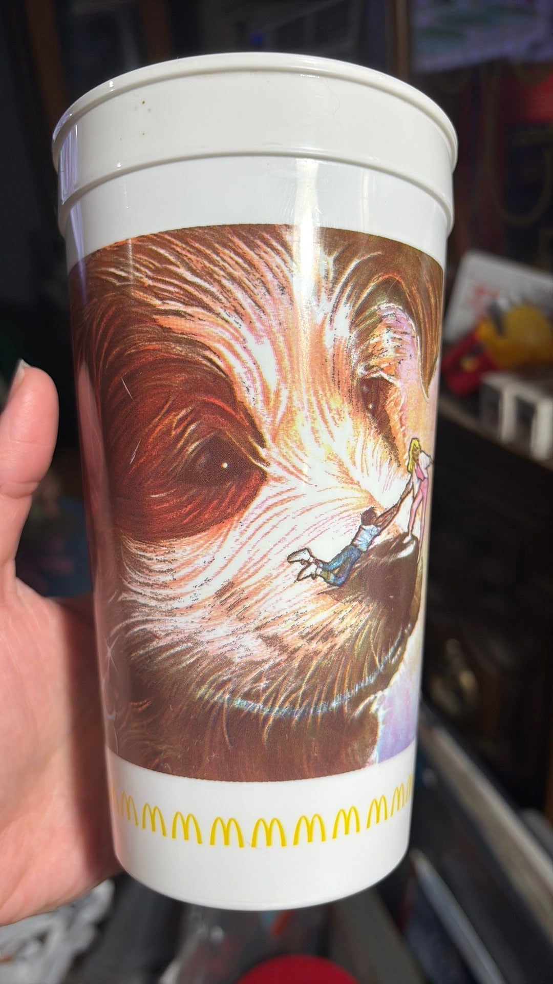 12B- Vintage McDonalds 1988 Honey I Shrunk The Kids Movie Drinking Cup