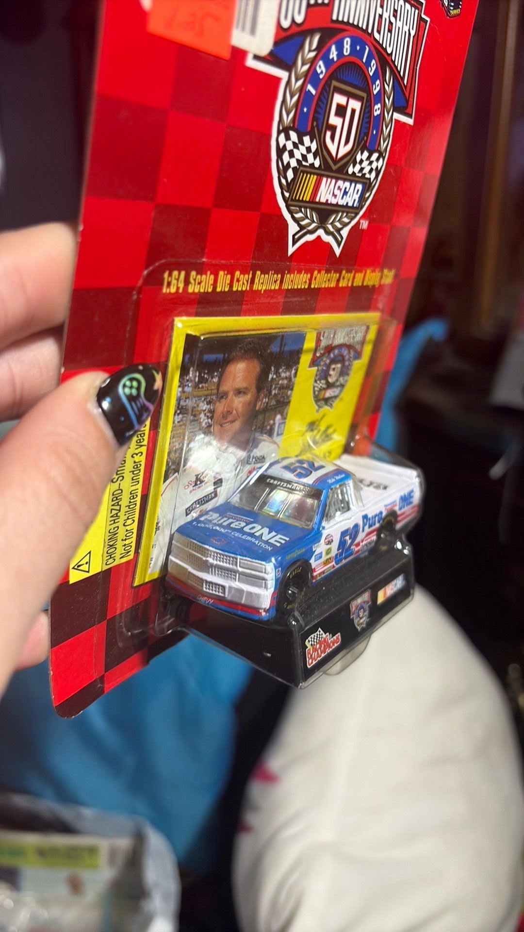 7B - SEALED Racing Champions 50th Anniversary NASCAR 1/64 Mike Wallace #52 Pure One