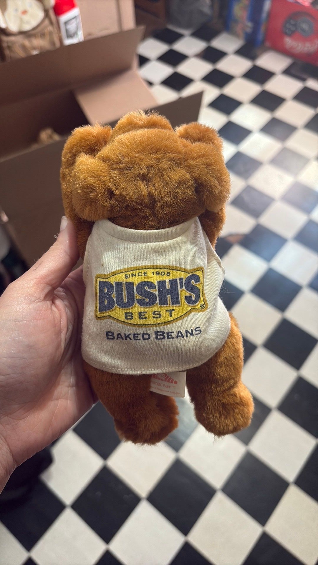 S3- 1999 Bush’s Best Baked Beans Plush Dog Mascot Duke Golden Retriever S2