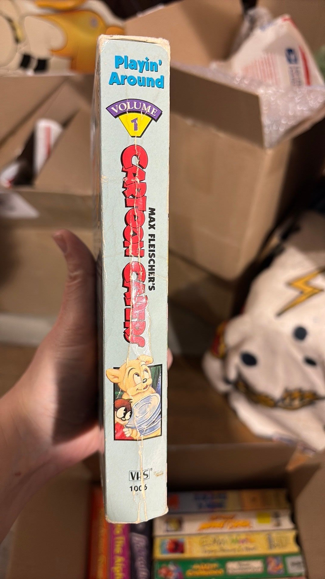 Max Fleischer's Cartoon Capers: Volume 1: Playin' Around (VHS 1996) Animation +