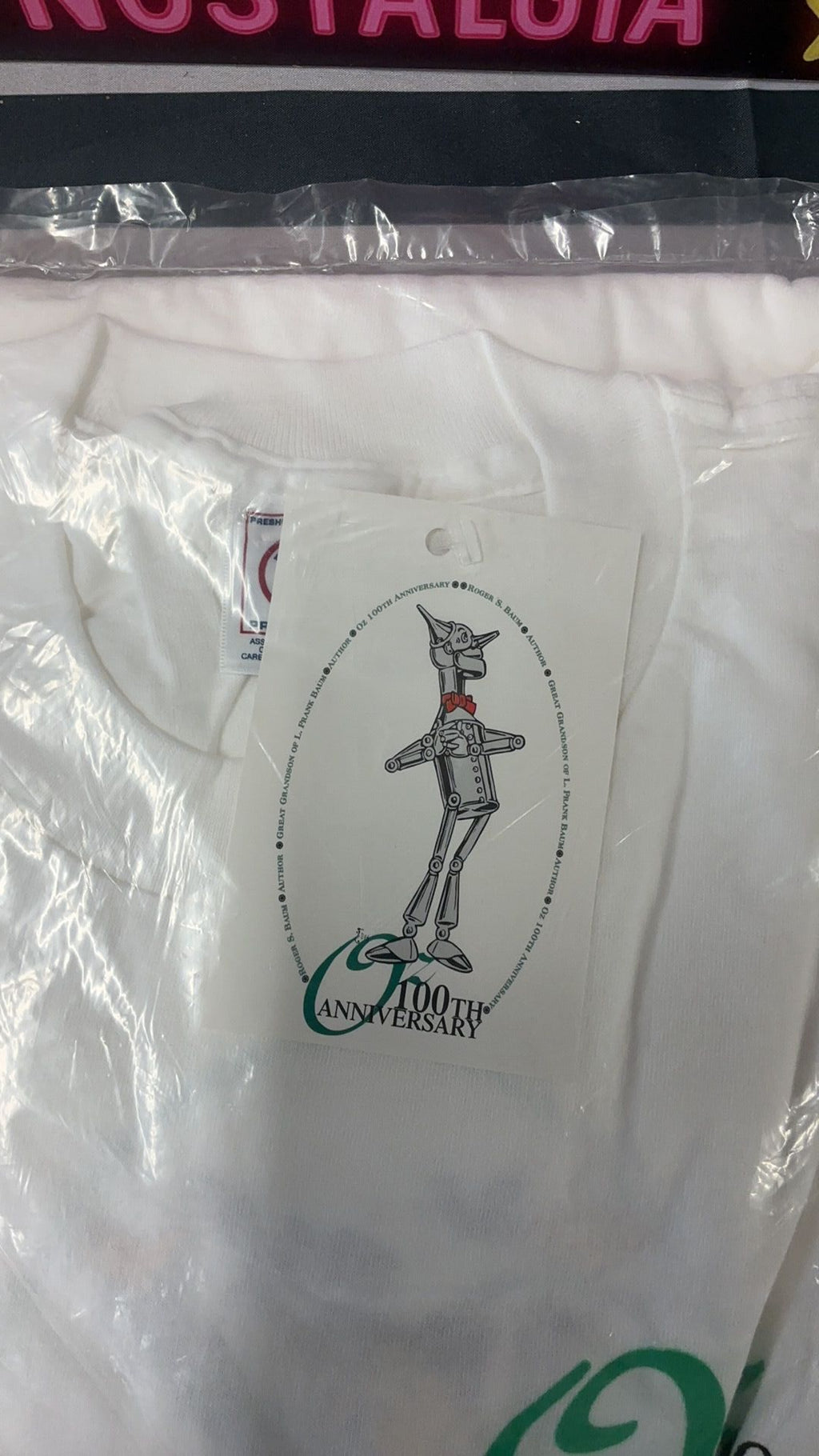 4C- the wizard of oz 100th anniversary  Oz Central Official Licensed Apparel T Shirt 2XL - Scarecrow