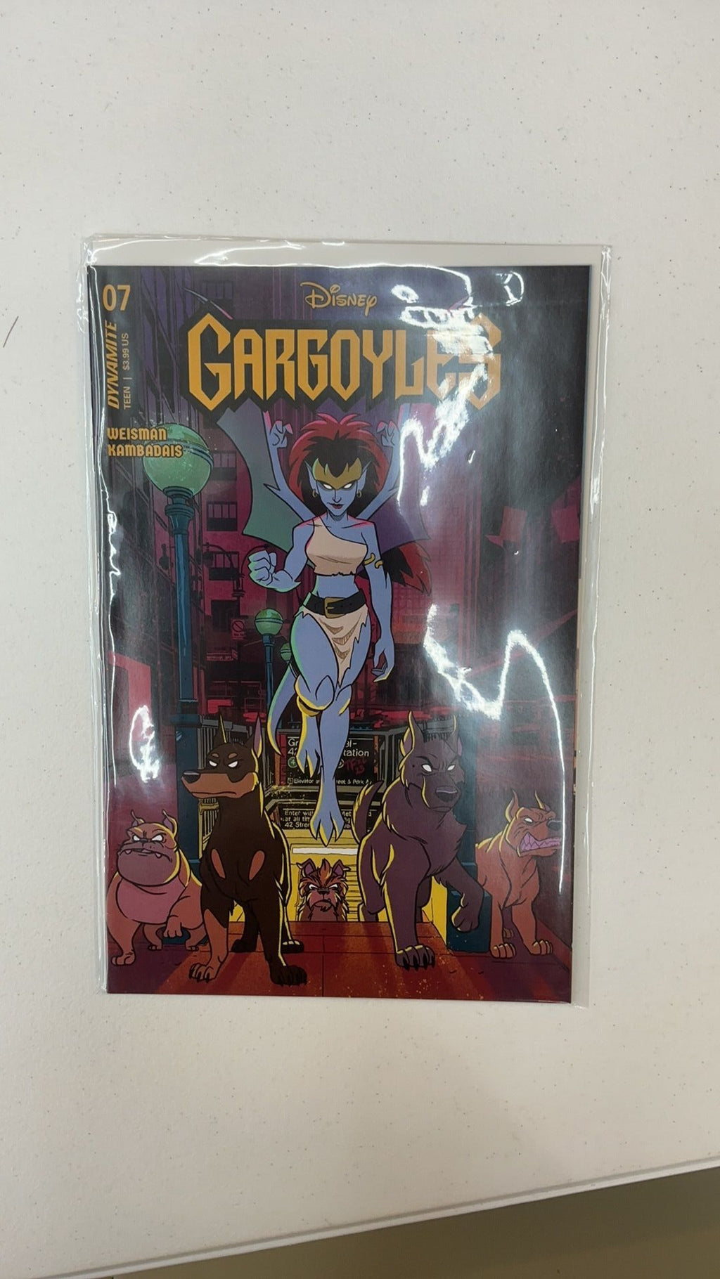 B2- Gargoyles #7 Cover F Fleecs & Forstner