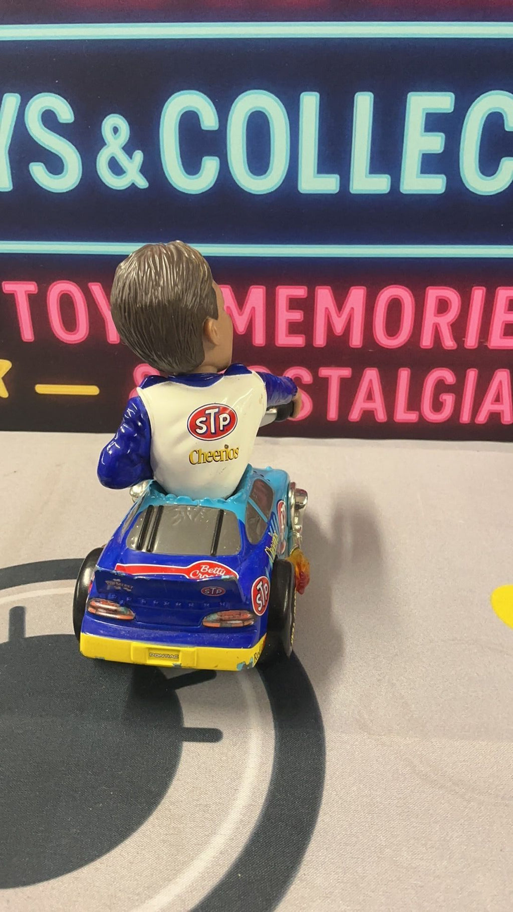 8B- Hot Wheels Radical Rides John Andretti #43 STP NASCAR Diecast has wear