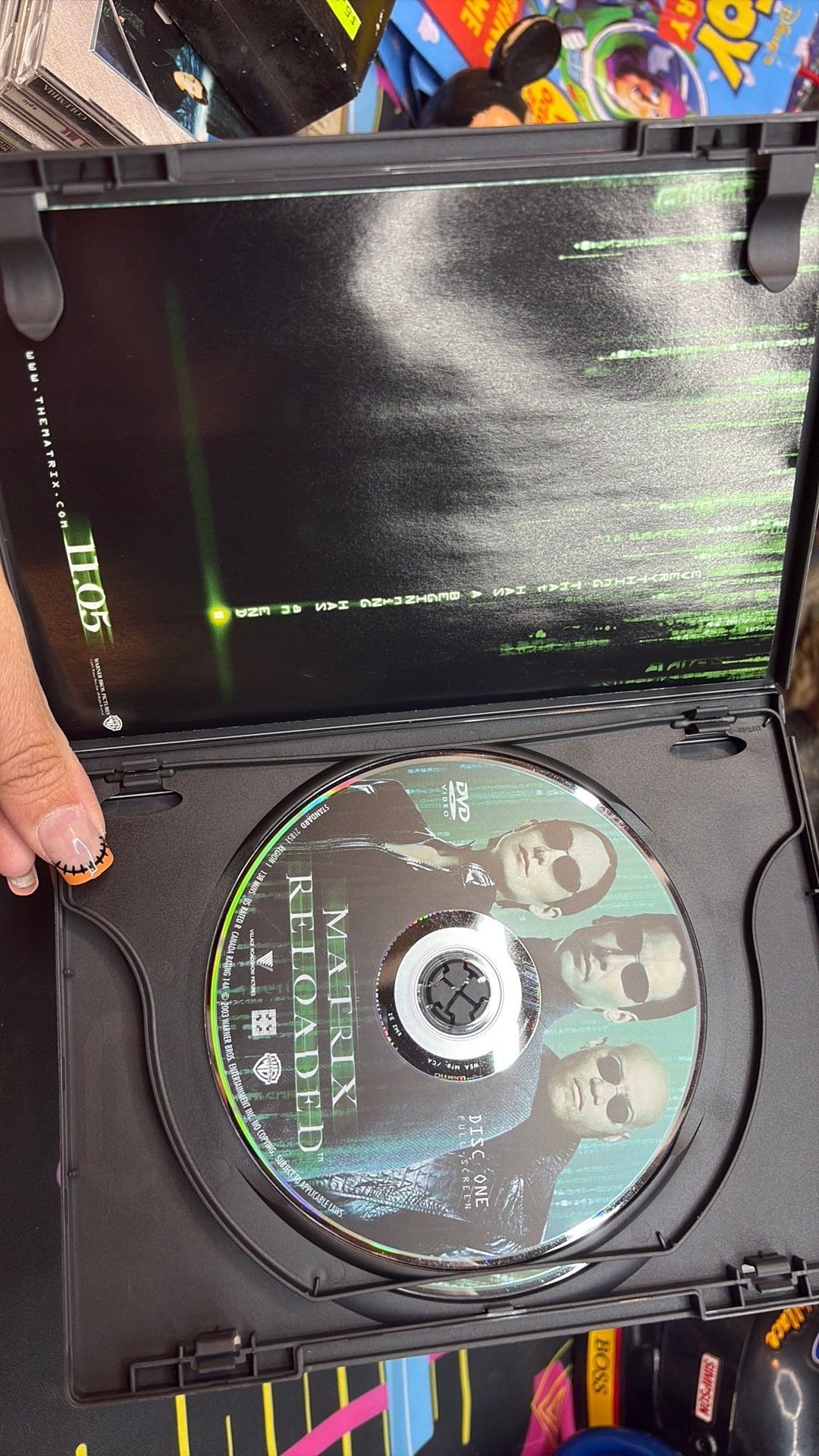 The Matrix Reloaded Full Screen Edition DVD Very Good - 2 disc