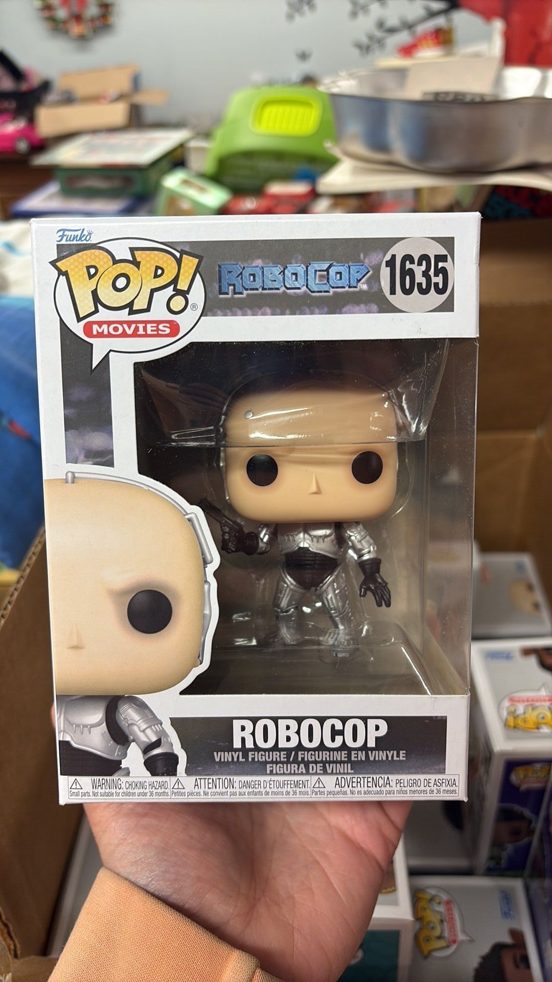9E- FUNKO POP! MOVIES ROBOCOP #1635 ROBOCOP
