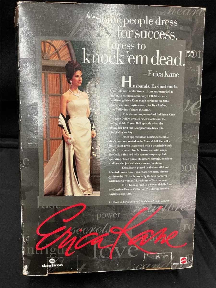 14B- Mattel 1998 Erica Kane Doll Daytime Drama