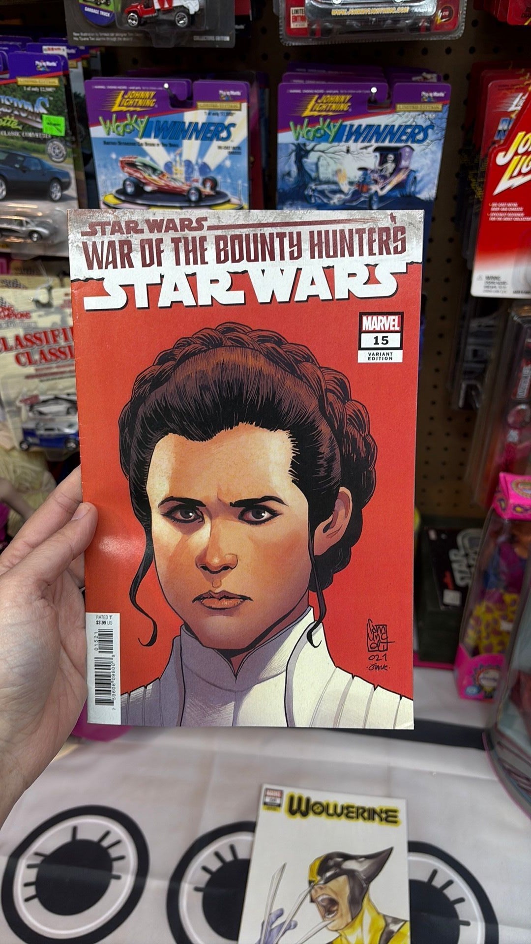 B4- STAR WARS #15 var headshot Marvel Comics 2021 MAY210680 (CA) Camuncoli