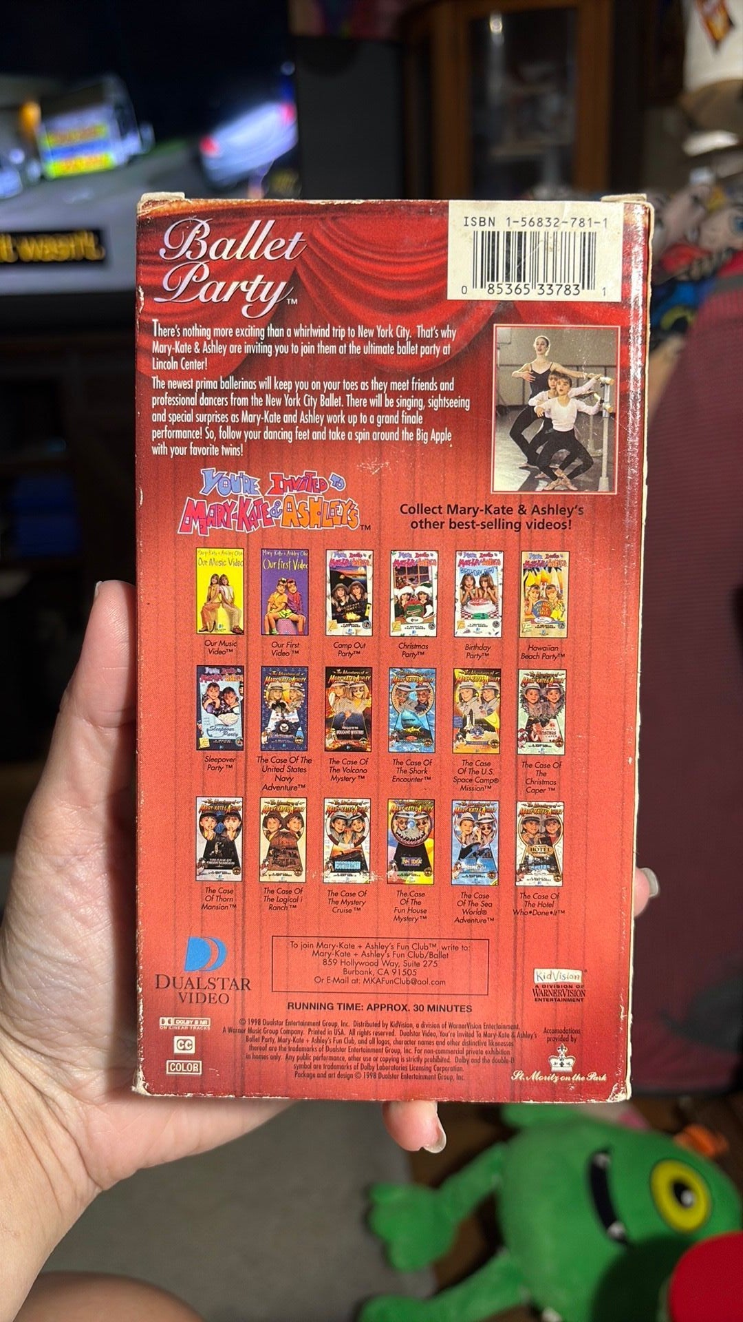 You're Invited to Mary-Kate And Ashley's: Ballet Party (1998, VHS)
