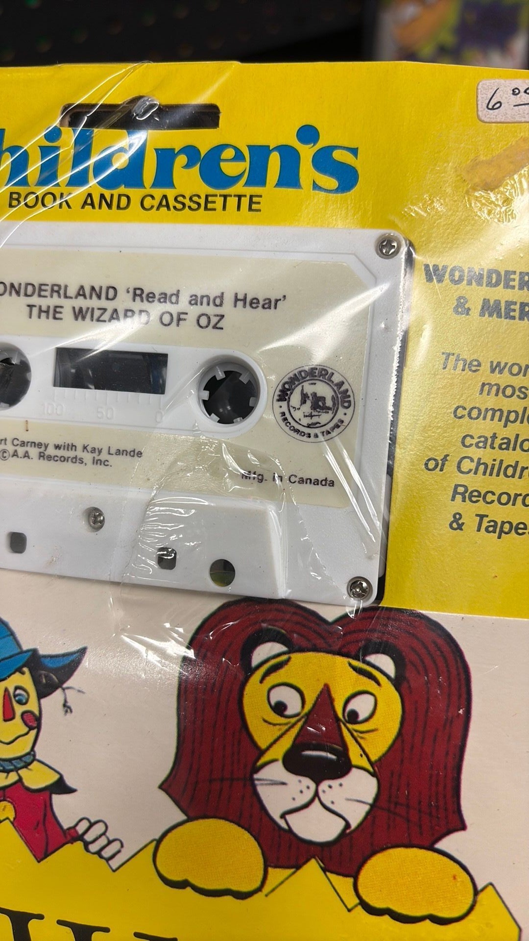 4C - 1984 wizard of oz wonderland merry cassette