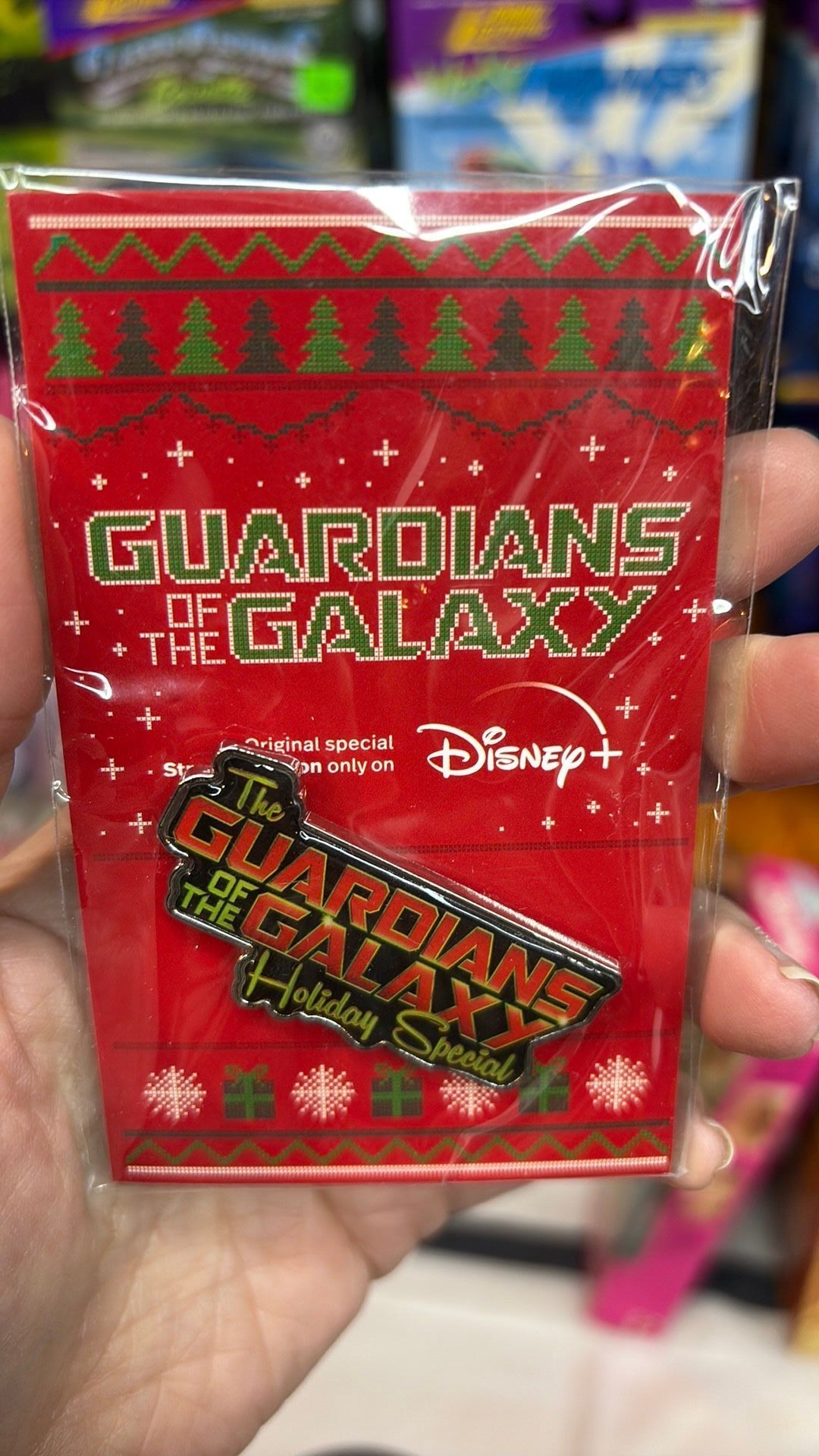 Disney Pin 2022 Epcot Marvel The Guardians Of The Galaxy Holiday Special New