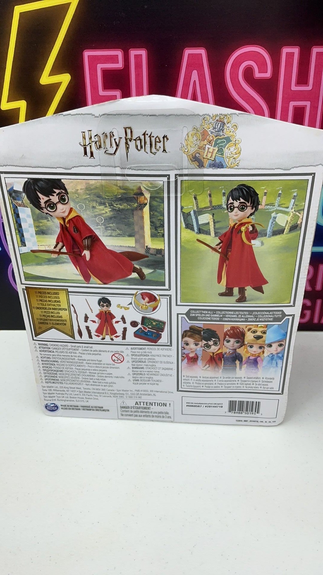 10C- 2023 Wizarding World Harry Potter Quidditch 11 PCs Doll Gift Set
