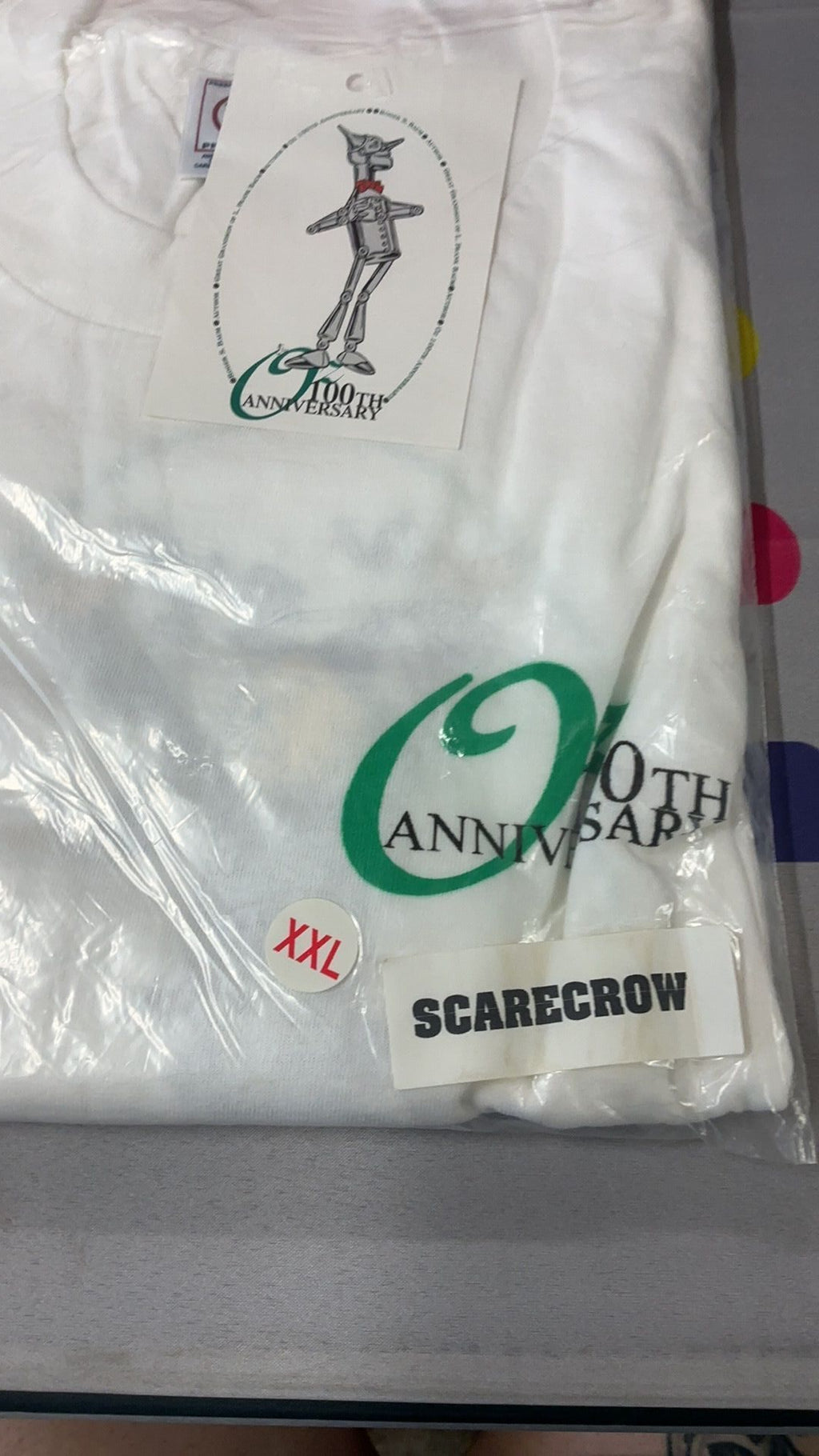 4C- the wizard of oz 100th anniversary  Oz Central Official Licensed Apparel T Shirt 2XL - Scarecrow