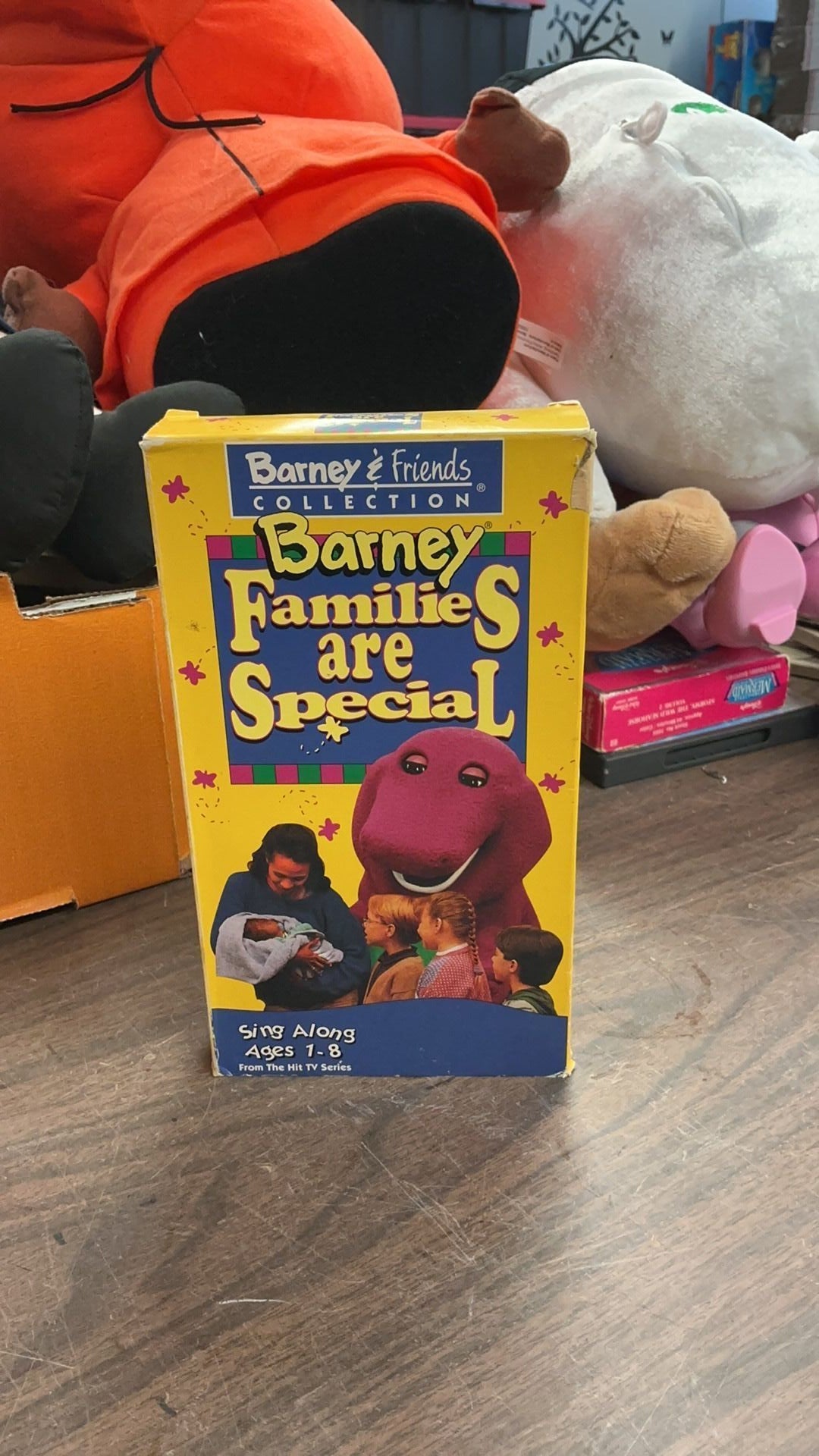 6D - Barney - Families are Special (VHS, 1995) Vintage Childrens TV Show Sing Along