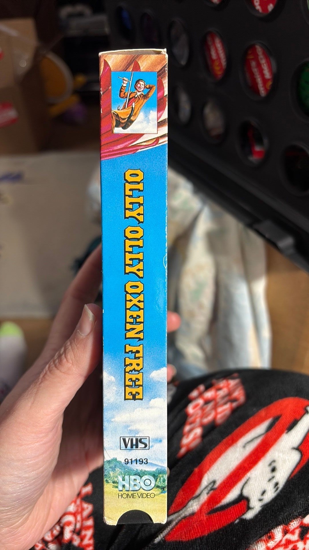 Olly Olly Oxen Free VHS Video Tape Katharine Hepburn 1978 Great Balloon Race