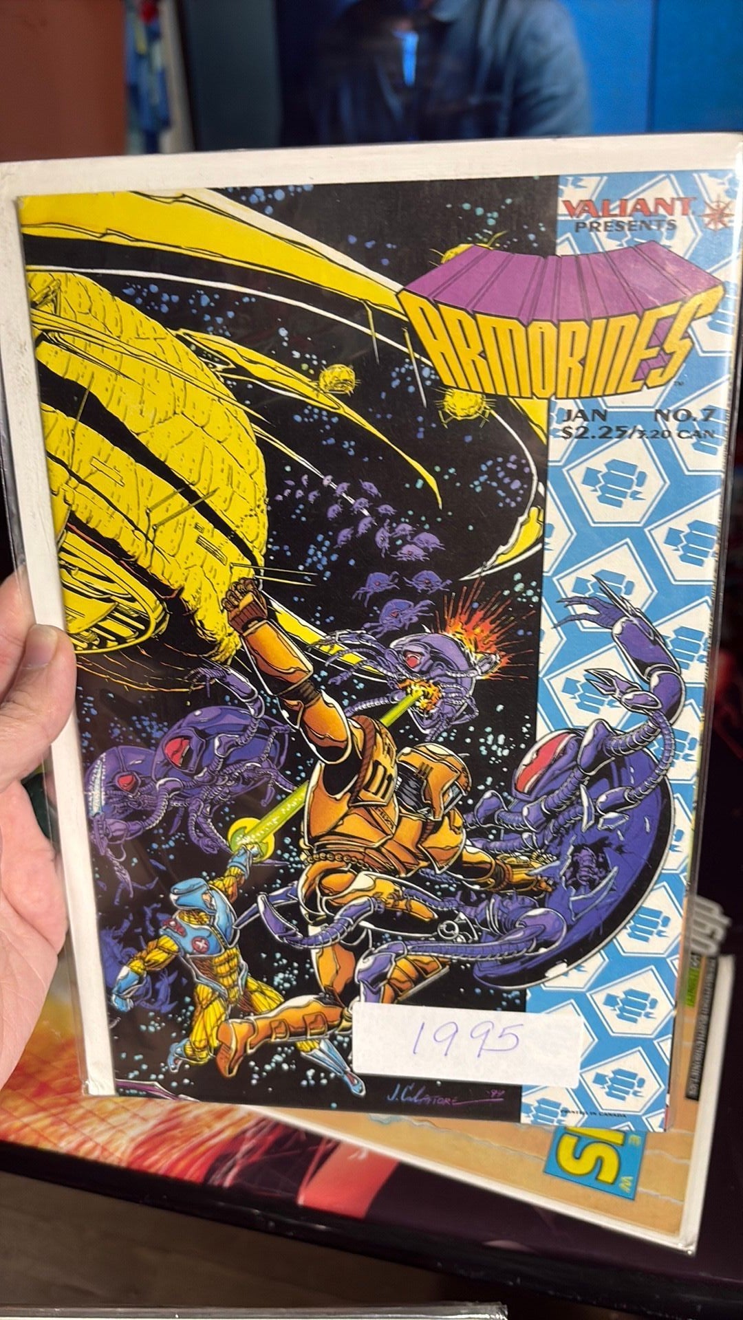 VALIANT COMICS: ARMORINES #7 JAN 1995