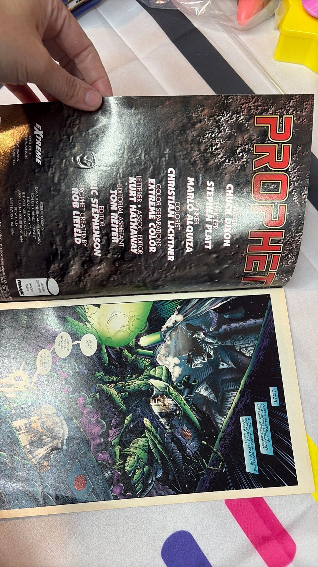 Prophet #1 (vol 2)- Boris Cover, Stephen Platt art; Image 1995