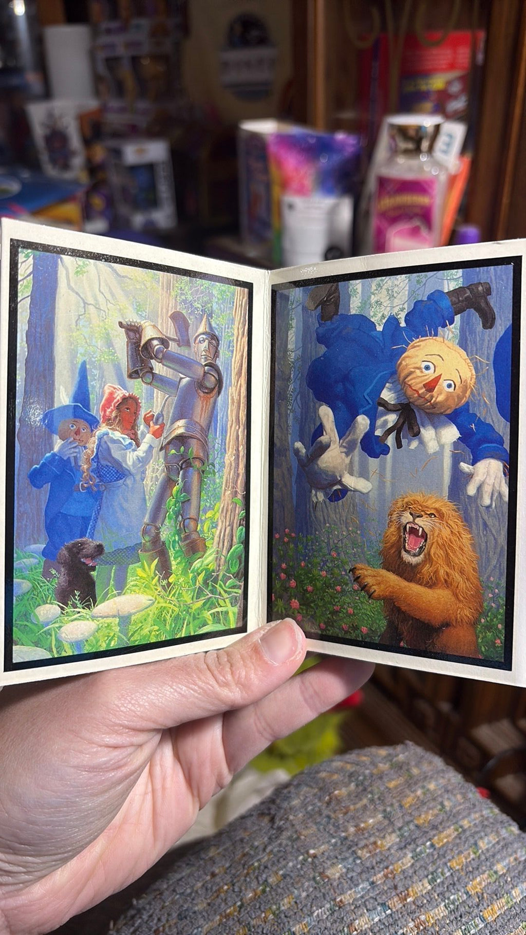 The Wizard of Oz Frieze Folding Childrens Book L. Frank Baum Greg Hildebrandt #2