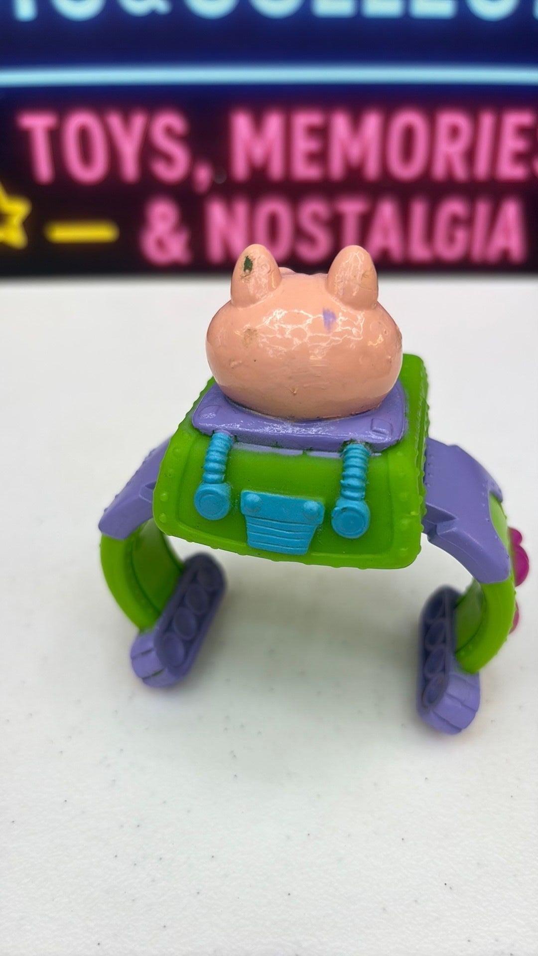 12B- Burger King Vintage 1990 Kids Club Barnyard Commandos Cuff - see photos