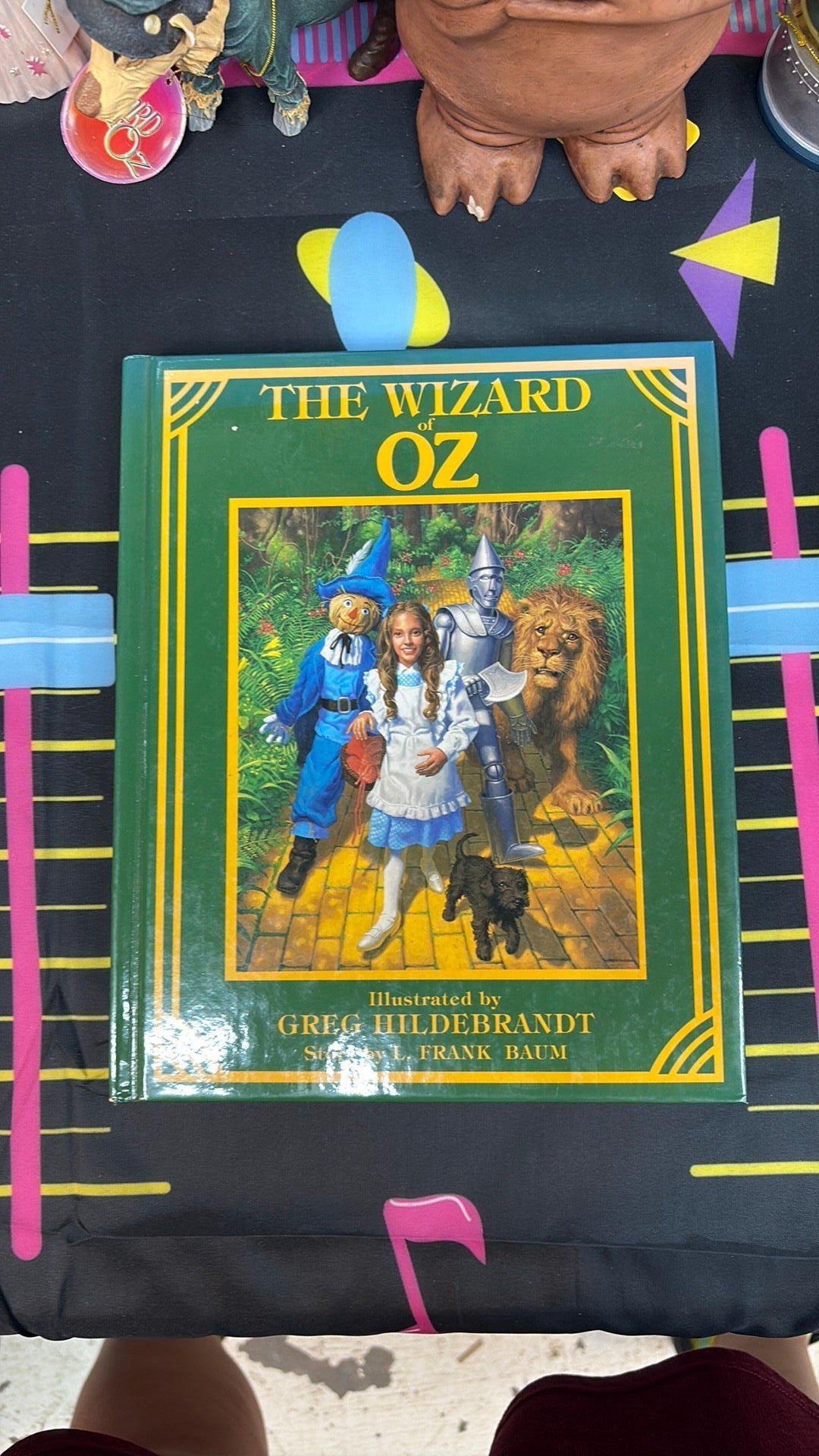 Wizard Of Oz Story, L. Frank Baum, Illustrated By Greg Hildebrandt, 1985...
