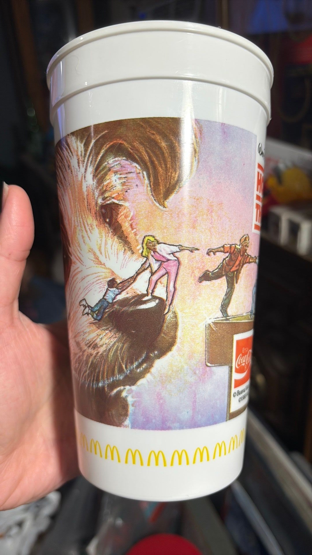 12B- Vintage McDonalds 1988 Honey I Shrunk The Kids Movie Drinking Cup