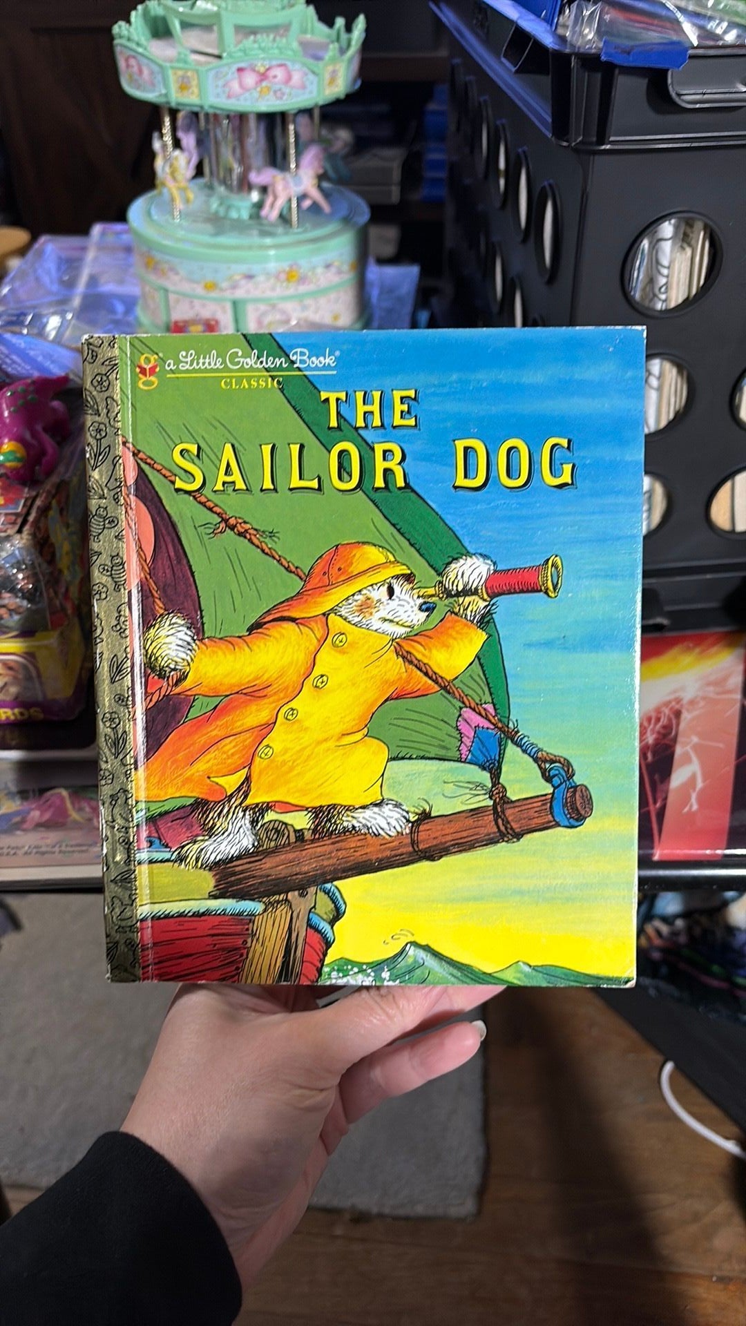 4B - 1981 The Sailor Dog (A Little Golden Book) - Hardcover - VERY GOOD