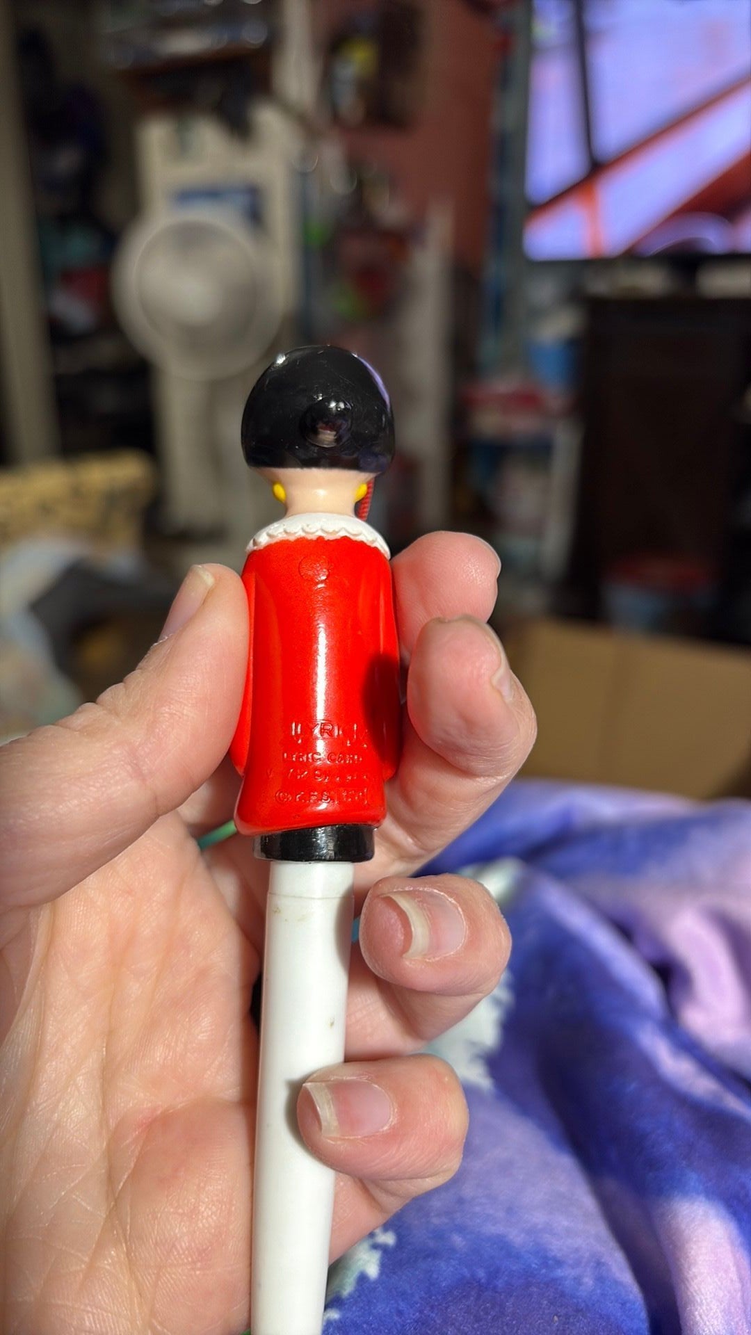 Vintage Lyric Popeye-Olive Pen and Topper