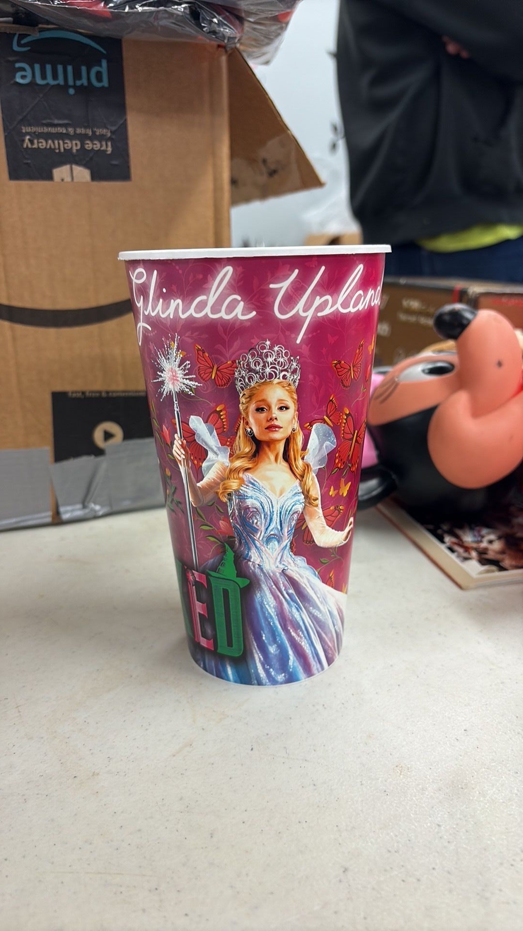 6B - Wicked for Good Glinda Upland Elphaba Thropp Promotional Collectible Cup