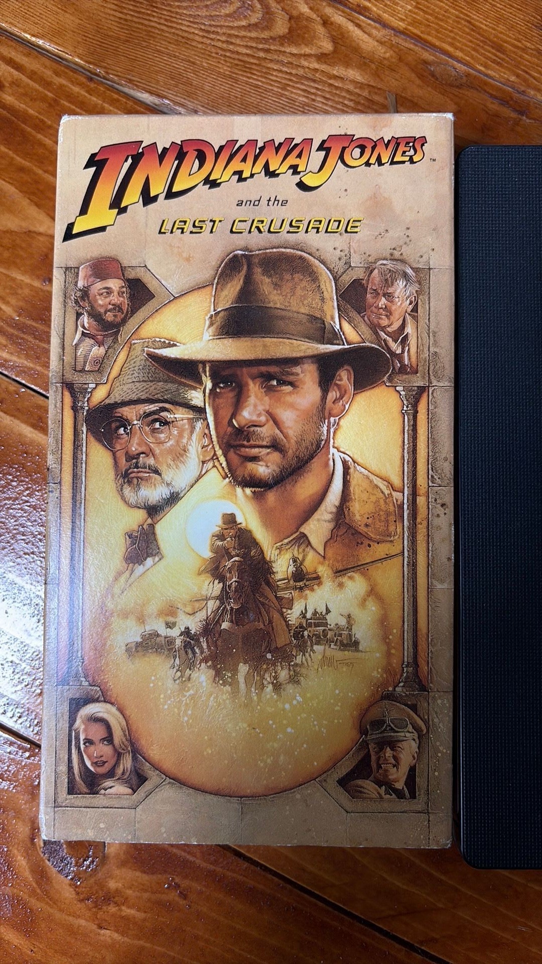 Indiana Jones and the Last Crusade (VHS, 1990) used