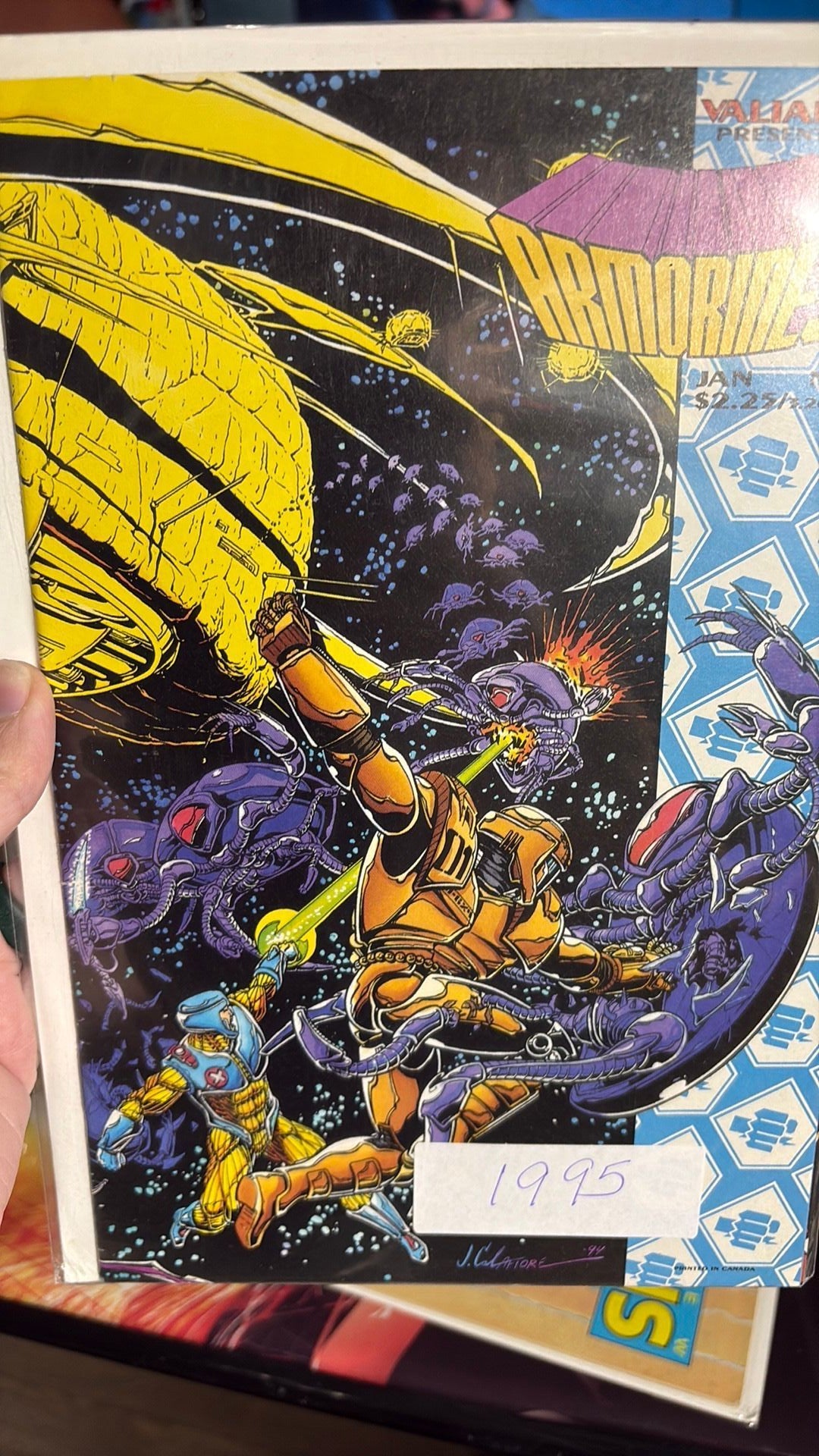 VALIANT COMICS: ARMORINES #7 JAN 1995