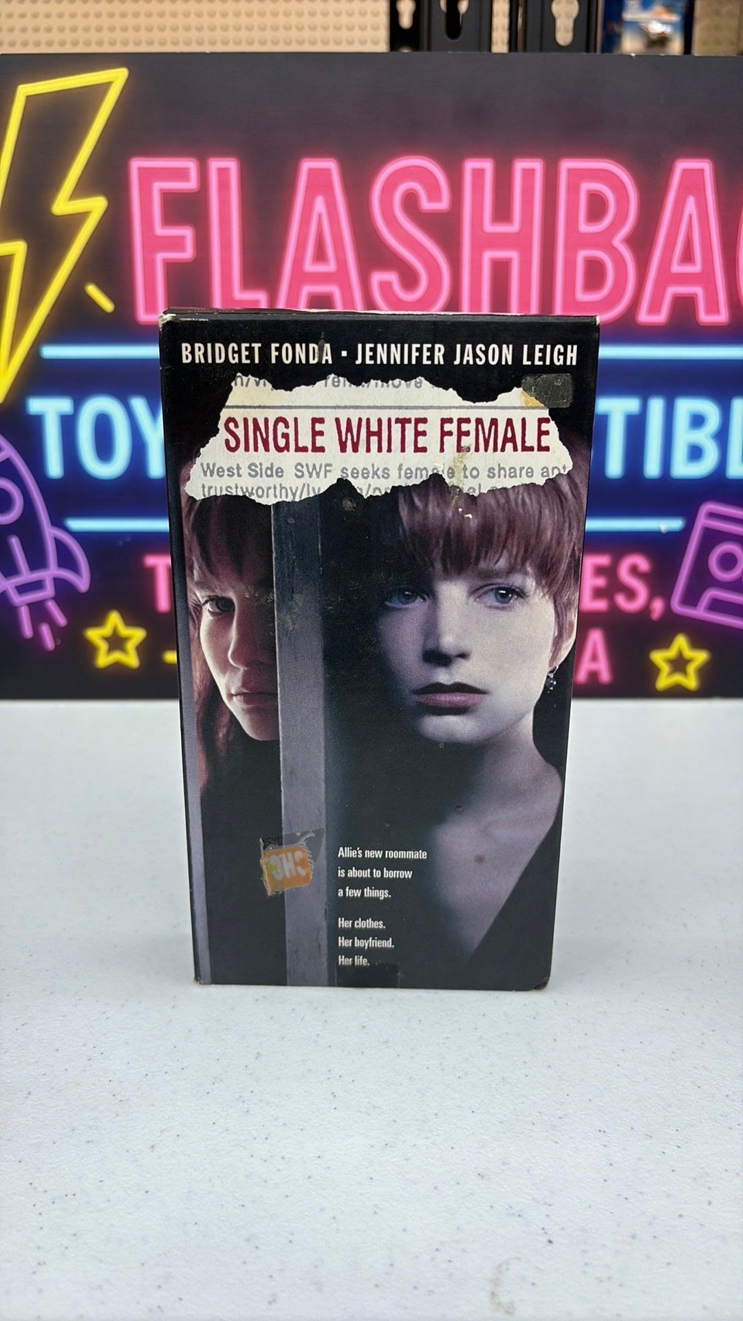 Single White Female VHS Video Tape 1992 Bridget Fonda Jennifer Jason Leigh