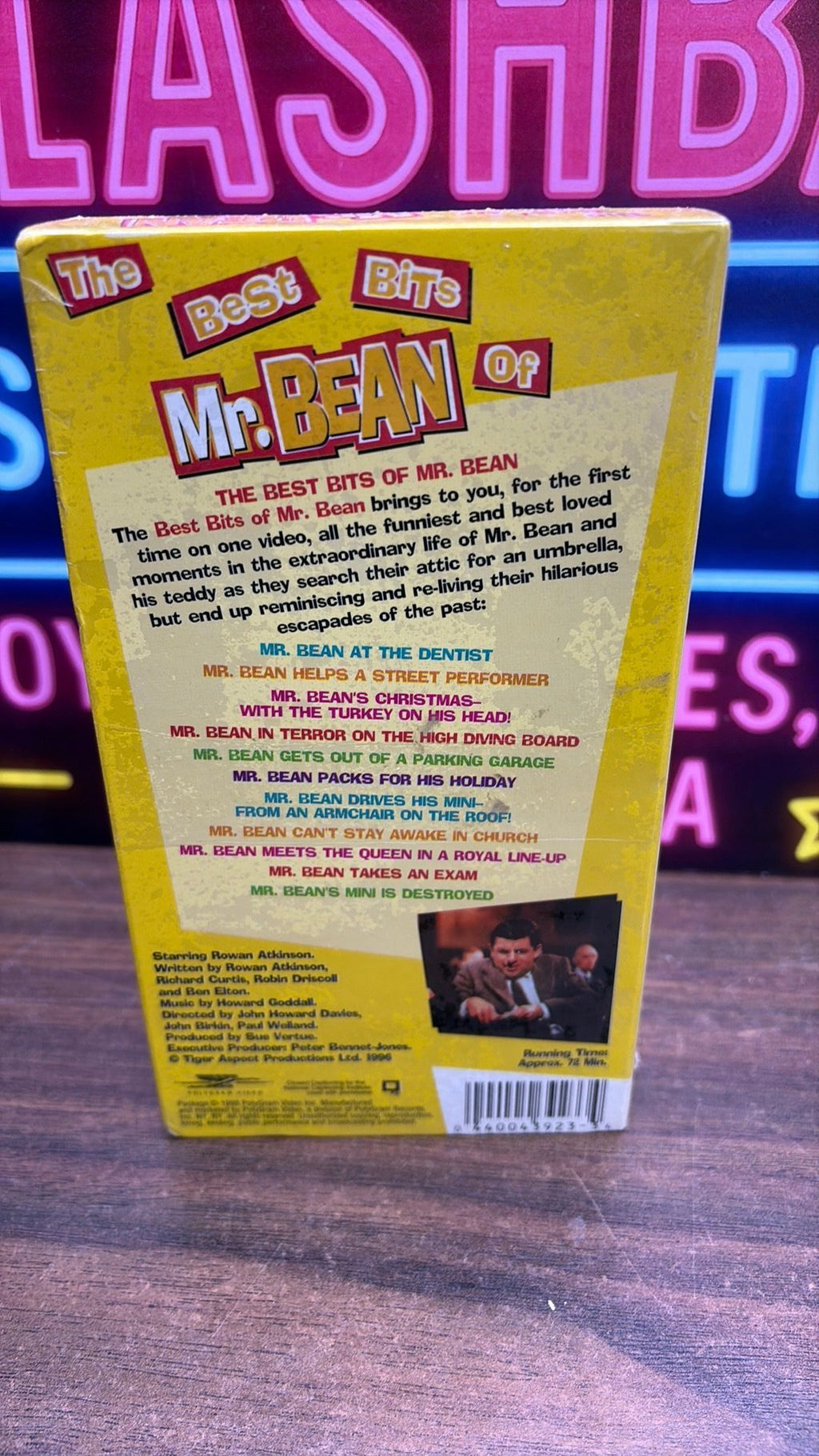 Mr. Bean: The Best Bits of Mr. Bean (VHS, 1998) Factory Sealed