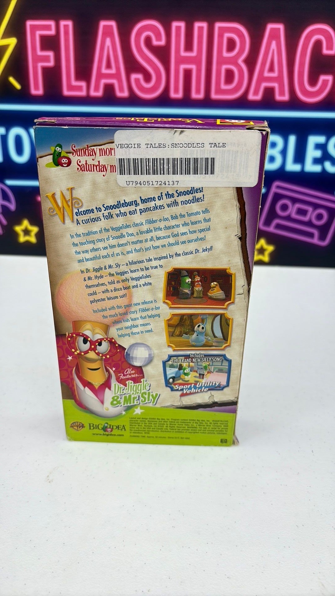 VeggieTales - A Snoodle's Tale VHS Tape