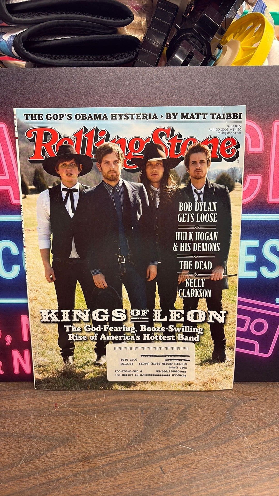 4B - Kings of Leon Rolling Stone magazine April  2009