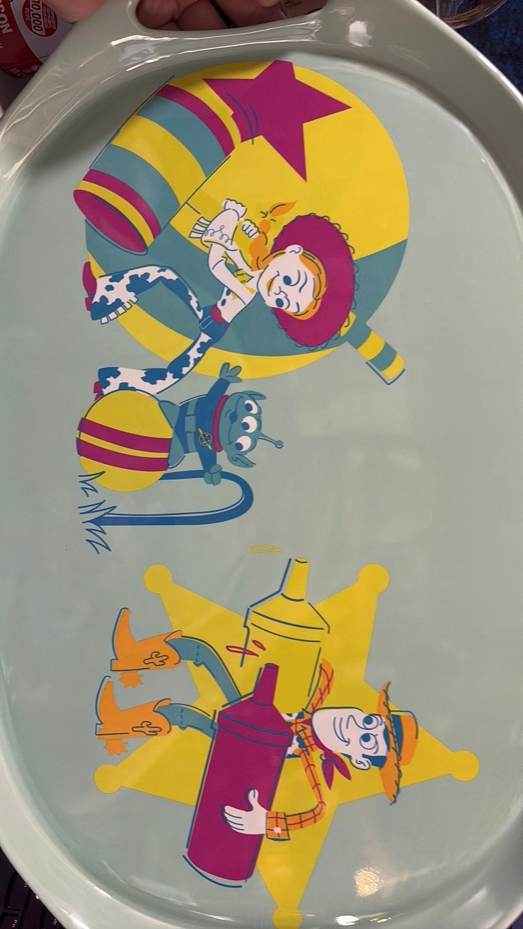 2E- Disney Parks Toy Story Summer Splash Melamine Platter- New