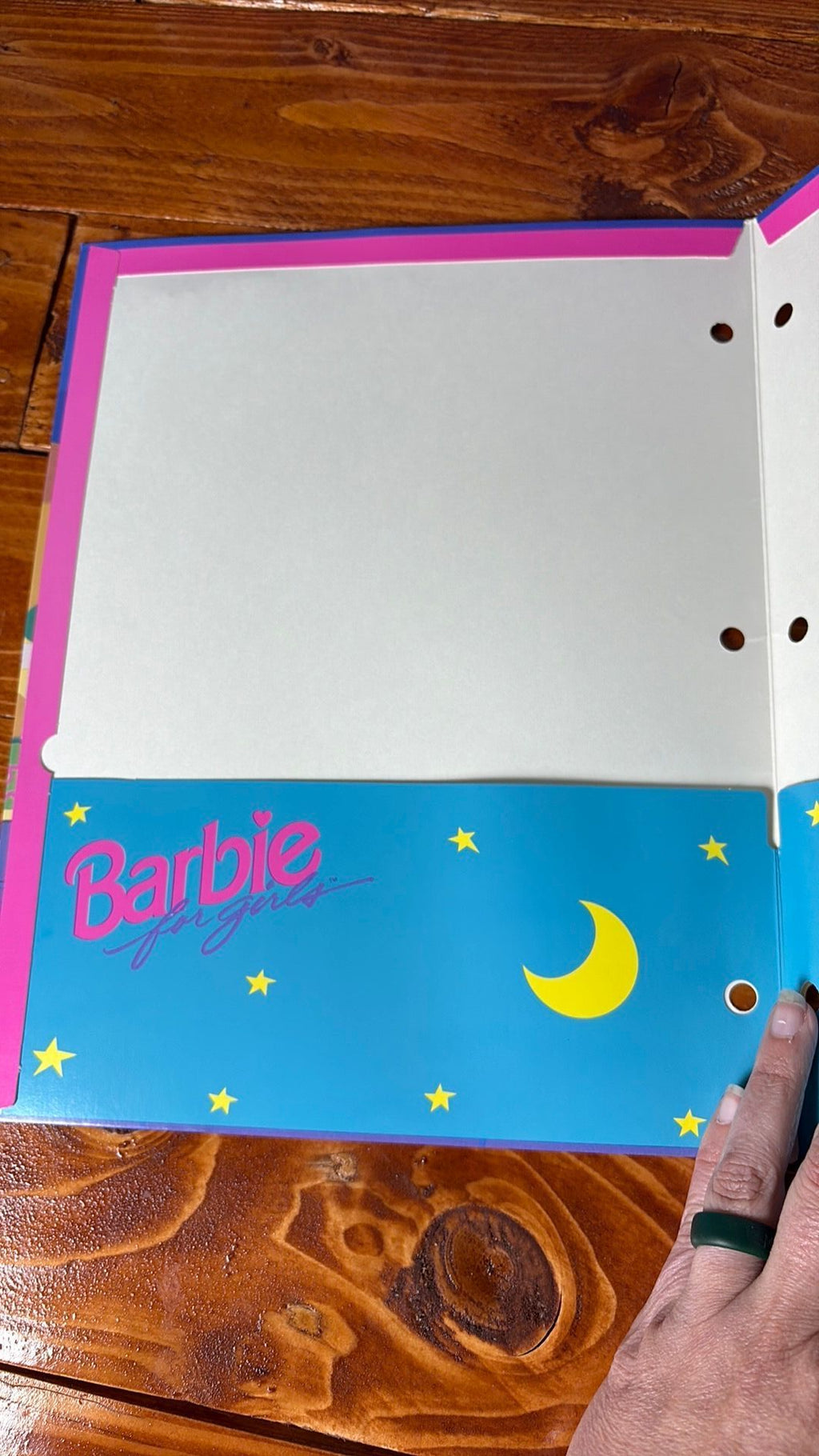 B3- 1991 Barbie Folder