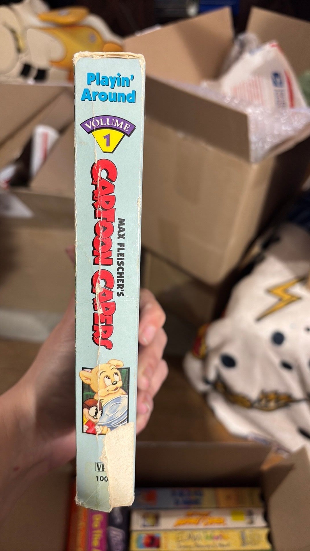 Max Fleischer's Cartoon Capers: Volume 1: Playin' Around (VHS 1996) Animation +